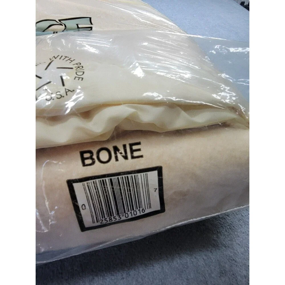 Owen Blankets Caprice Blanket Twin Full Bone‎ Cream Vintage 72x90 Polyester